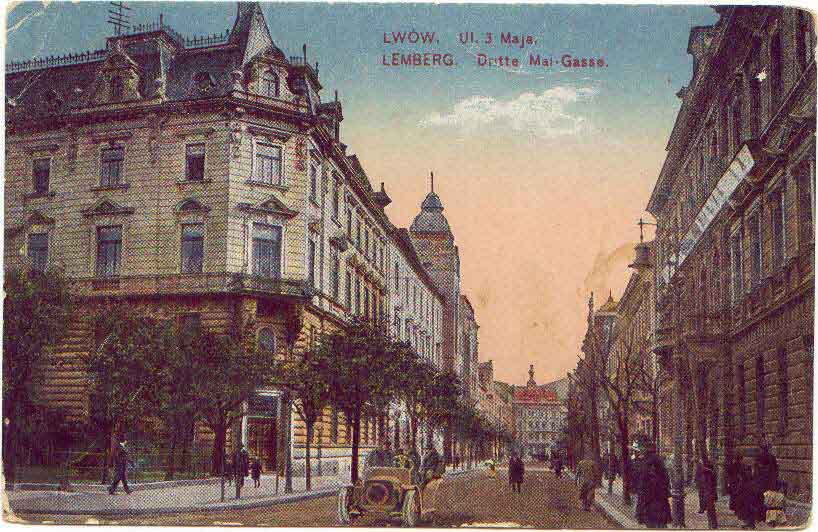 Lviv 3 May Street 1918